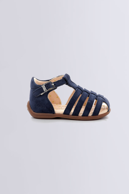 Ofilie x Bonton - Sandales bleu foncé pour garçon de la marque Aster  - Kids & Co © Officiel
