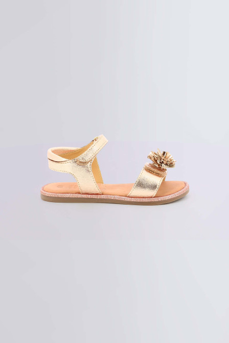 Paxilla orange pêche - Sandales pour fille de la marque Mod 8 - Kids & Co © Officiel
