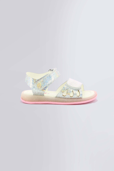 Liboo argent - Sandales pour fille de la marque Mod 8 - Kids & Co © Officiel