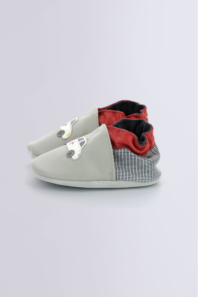 HEROES CAR GRIS CLAIR MARINE ROUGE