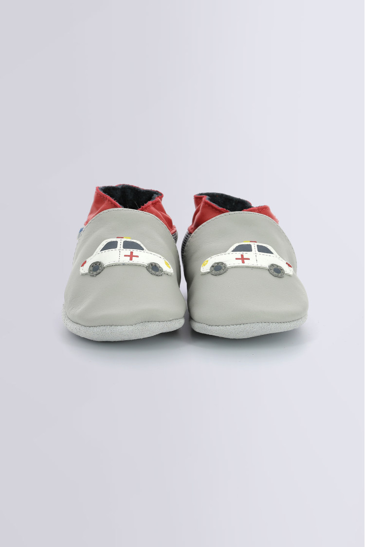 HEROES CAR GRIS CLAIR MARINE ROUGE