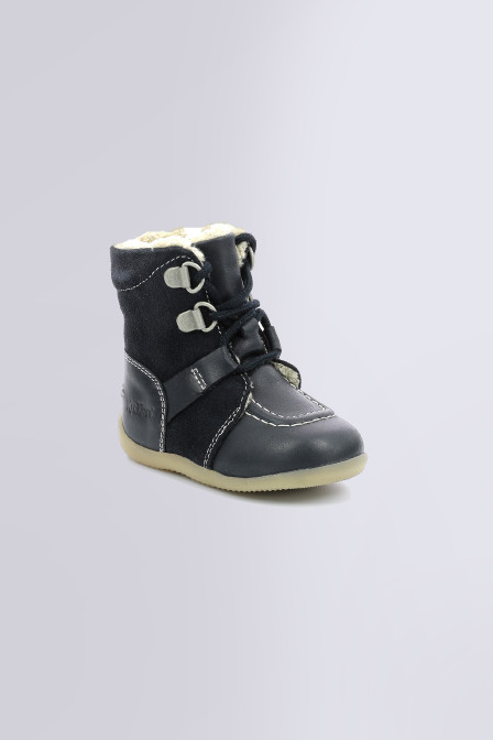 Bamacho marine - bottines pour garçon - Kids & Co ©