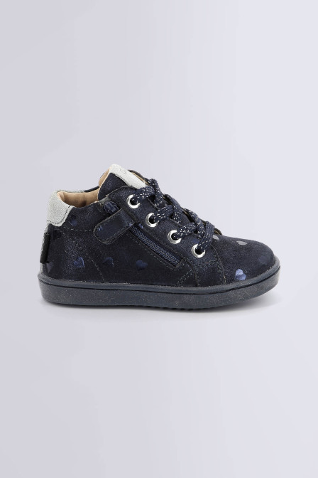 Wouhou - Sneakers hautes marine pour fille de la marque Aster  - Kids & Co © Officiel