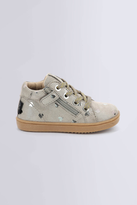 Wouhou - Sneakers hautes beige et or pour fille de la marque Aster  - Kids & Co © Officiel