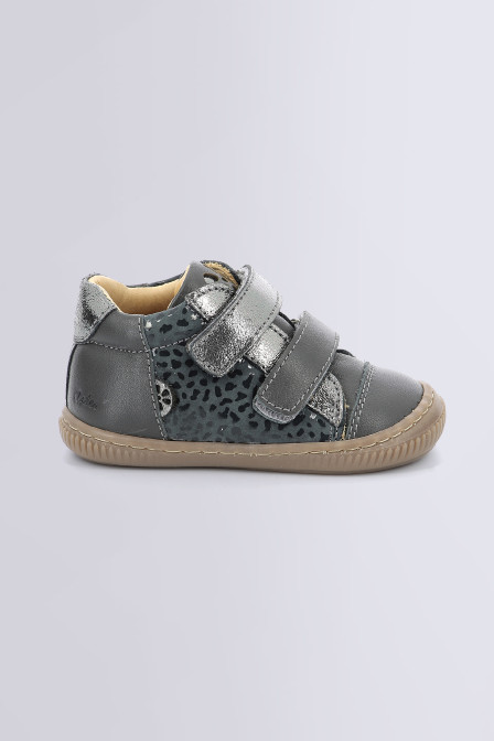 Frakro - Sneakers hautes grises pour fille de la marque Aster  - Kids & Co © Officiel
