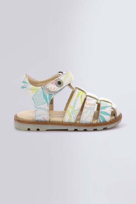 Nonosti - Sandales blanches pour fille de la marque Kickers  - Kids & Co © Officiel
