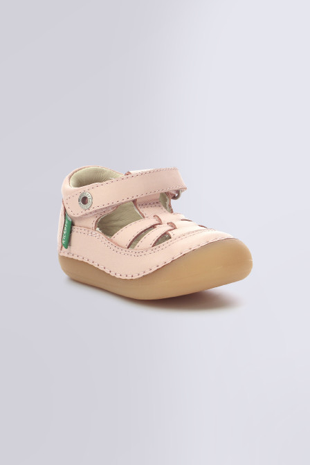 Sushy - Salomés rose clair pour fille de la marque Kickers  - Kids & Co © Officiel