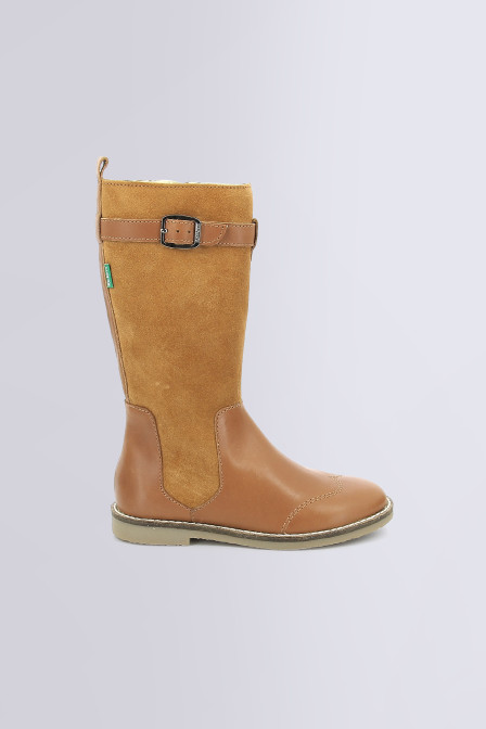 Tyoube - Bottes camel pour fille de la marque Kickers  - Kids & Co © Officiel