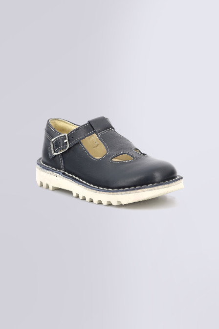 Kick Mary Jane - Salomés marine pour fille de la marque Kickers  - Kids & Co © Officiel