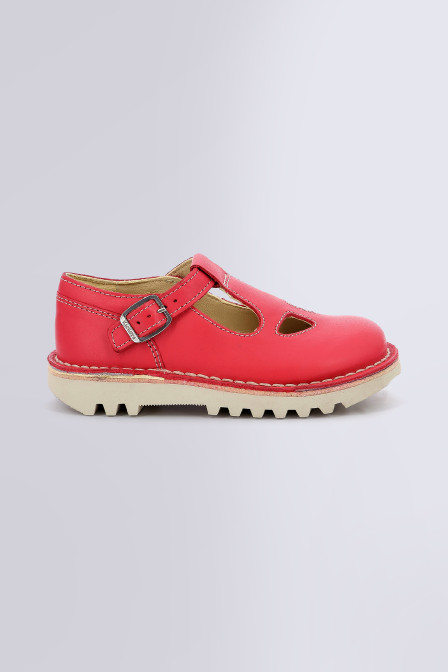 Kick Mary Jane - Salomés roses pour fille de la marque Kickers  - Kids & Co © Officiel