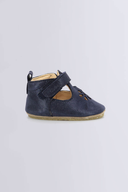 Lumbo - Chaussons marine à paillettes pour fille de la marque Aster  - Kids & Co © Officiel