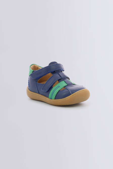 Prato bleu foncé - Salomés pour garçon de la marque Aster - Kids & Co © Officiel Prato bleu foncé - Salomés pour garçon de la marque Aster - Kids & Co © Officiel