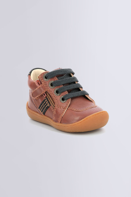 Piasap camel et marine - bottillons pour garçon - Kids & Co © Piasap camel et marine - bottillons pour garçon - Kids & Co ©