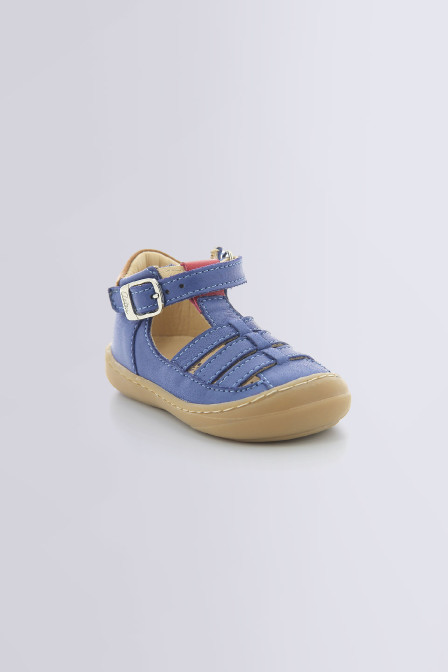 Crusile - Salomés bleu pour garçon de la marque Aster  - Kids & Co © Officiel Crusile - Salomés bleu pour garçon de la marque Aster  - Kids & Co © Officiel
