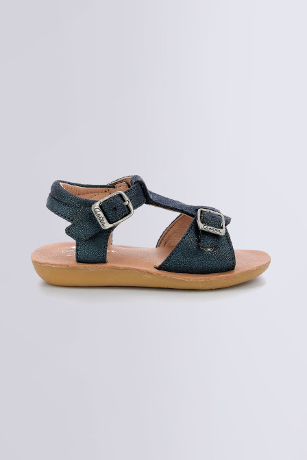 Taora - Sandales marine glitter pour fille de la marque Aster  - Kids & Co © Officiel
