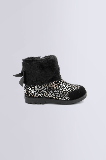 Stelie - Boots noir léopard pour fille de la marque Mod 8  - Kids & Co © Officiel