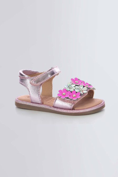 Parlotte - Sandales violet lilas métallisé pour fille de la marque Mod 8  - Kids & Co © Officiel Parlotte - Sandales violet lilas métallisé pour fille de la marque Mod 8  - Kids & Co © Officiel
