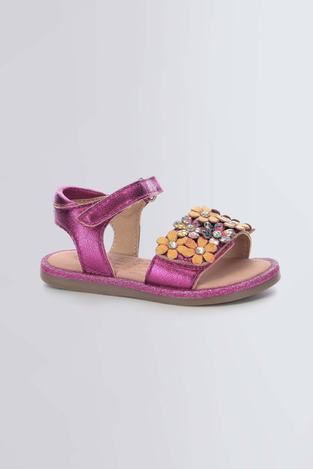 Parlotte - Sandales fuchsia pour fille de la marque Mod 8  - Kids & Co © Officiel Parlotte - Sandales fuchsia pour fille de la marque Mod 8  - Kids & Co © Officiel