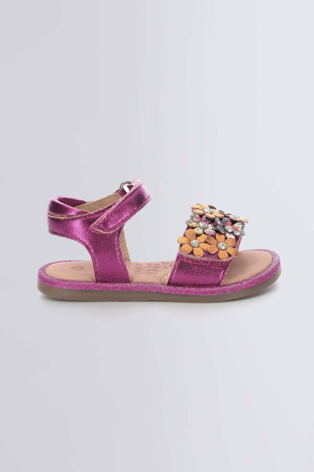 Parlotte - Sandales fuchsia pour fille de la marque Mod 8  - Kids & Co © Officiel