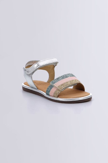 Paganisa - Sandales argent pour fille de la marque Mod 8  - Kids & Co © Officiel Paganisa - Sandales argent pour fille de la marque Mod 8  - Kids & Co © Officiel