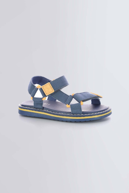 Flumek - Sandales marine et jaune pour garçon de la marque Mod 8  - Kids & Co © Officiel Flumek - Sandales marine et jaune pour garçon de la marque Mod 8  - Kids & Co © Officiel