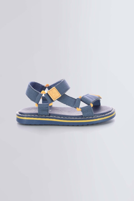 Flumek - Sandales marine et jaune pour garçon de la marque Mod 8  - Kids & Co © Officiel