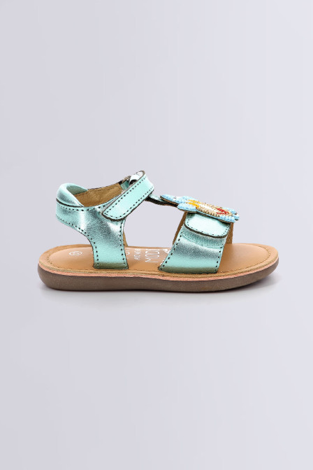Cloonimals - Sandales turquoise pour fille de la marque Mod 8  - Kids & Co © Officiel