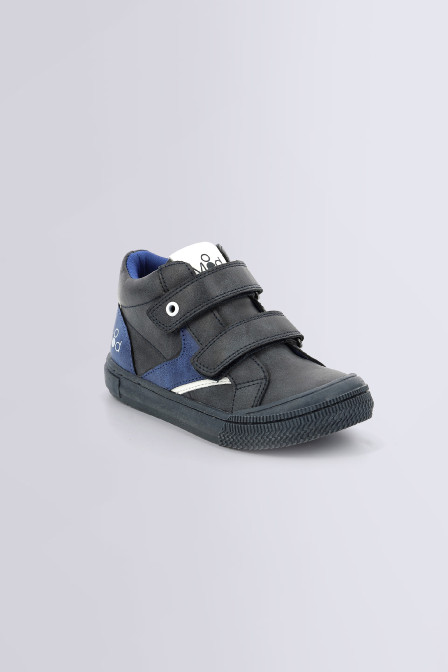 Tifun - Sneakers hautes gris et bleu pour garçon de la marque Mod 8 - Kids & Co © Officiel Tifun - Sneakers hautes gris et bleu pour garçon de la marque Mod 8 - Kids & Co © Officiel