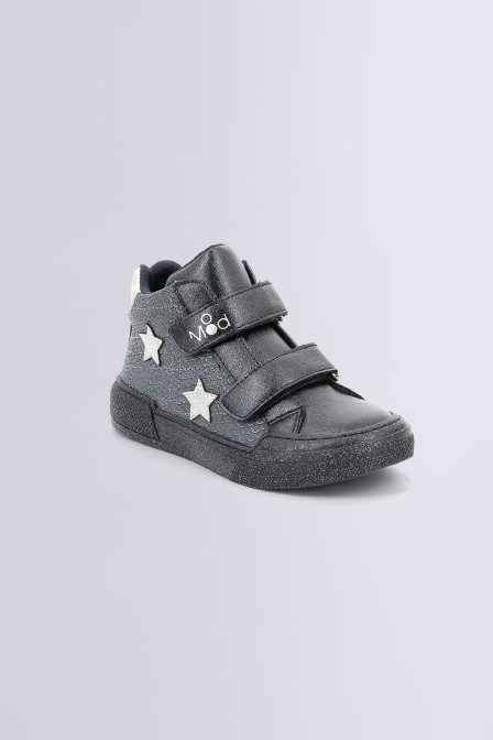 Arissa - Boots marine métallisé pour fille de la marque Mod 8  - Kids & Co © Officiel Arissa - Boots marine métallisé pour fille de la marque Mod 8  - Kids & Co © Officiel