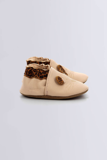 Leo Mouse - Chaussons rose pour fille de la marque Robeez  - Kids & Co © Officiel