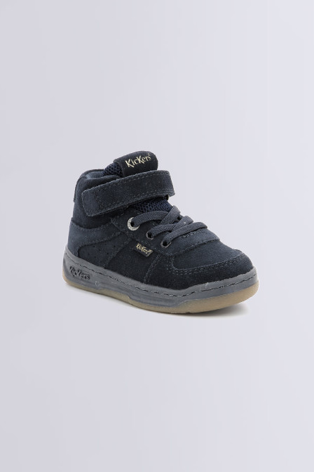 Kickalien - Sneakers hautes marine pour garçon de la marque Kickers  - Kids & Co © Officiel Kickalien - Sneakers hautes marine pour garçon de la marque Kickers  - Kids & Co © Officiel