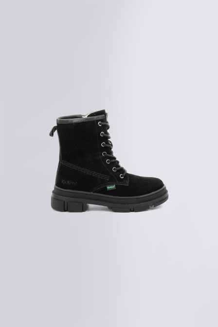 Kick Goji - Bottillons noir pour fille de la marque Kickers  - Kids & Co © Officiel