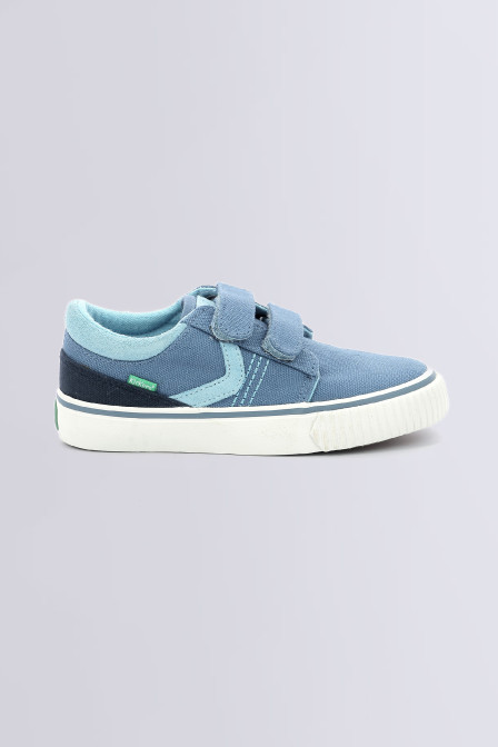 Kickslido - Sneakers bleu et marine pour fille et garçon de la marque Kickers  - Kids & Co © Officiel