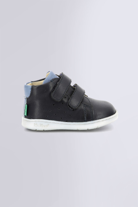 Kickbelkro - Bottillons marine pour garçon de la marque Kickers  - Kids & Co © Officiel