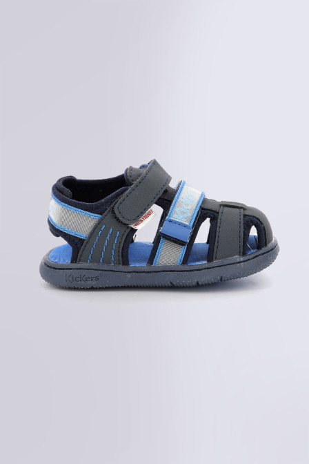 Kickbeachou - Sandales marine pour garçon de la marque Kickers  - Kids & Co © Officiel