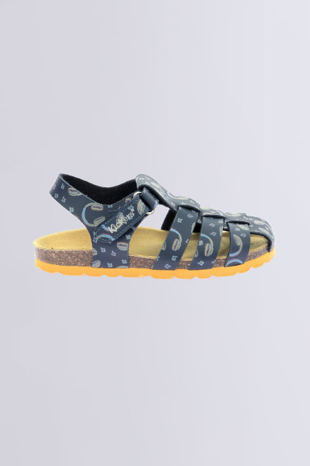 Summertan - Sandales marine pour garçon de la marque Kickers  - Kids & Co © Officiel