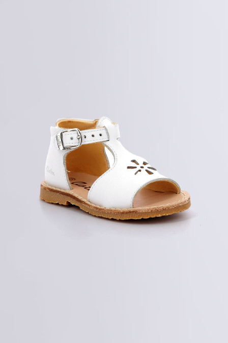 Bimbolo - Sandales blanc pour fille de la marque Aster  - Kids & Co © Officiel Bimbolo - Sandales blanc pour fille de la marque Aster  - Kids & Co © Officiel
