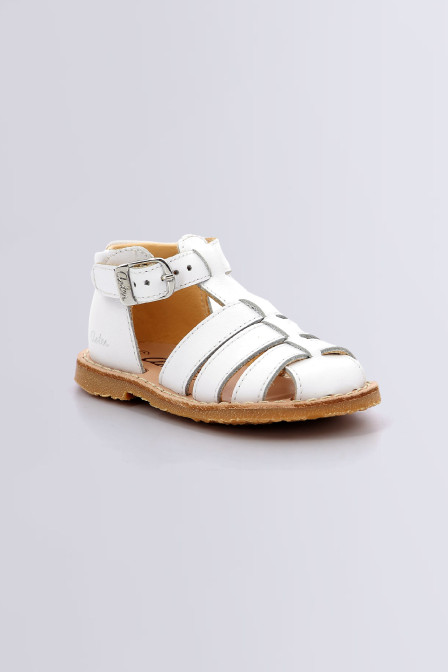 Binosmo - Sandales blanc pour fille et garçon de la marque Aster  - Kids & Co © Officiel Binosmo - Sandales blanc pour fille et garçon de la marque Aster  - Kids & Co © Officiel
