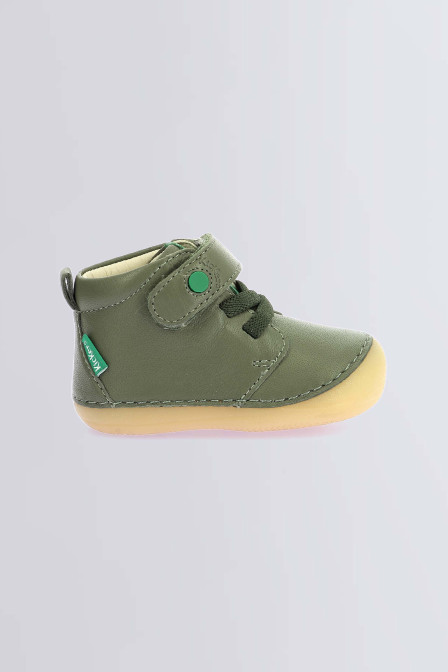 Sonizikro - Bottillons kaki pour garçon de la marque Kickers  - Kids & Co © Officiel