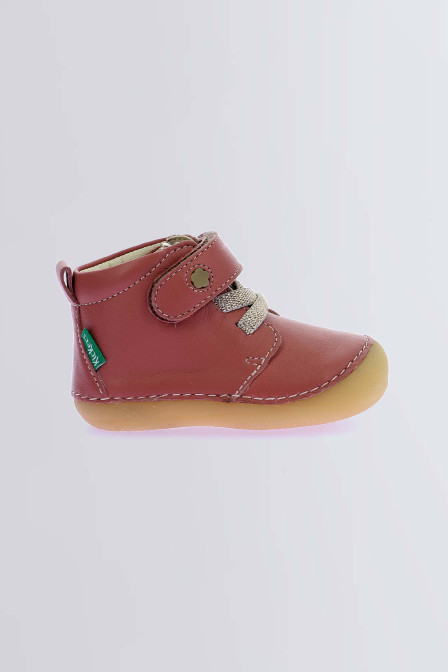 Sonizikro - Bottillons rose foncé pour fille de la marque Kickers  - Kids & Co © Officiel