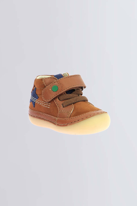 Sokistic - Bottillons camel pour garçon de la marque Kickers  - Kids & Co © Officiel