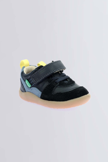 Kickfreshi - Sneakers marine et bleu pour fille et garçon de la marque Kickers  - Kids & Co © Officiel Kickfreshi - Sneakers marine et bleu pour fille et garçon de la marque Kickers  - Kids & Co © Officiel