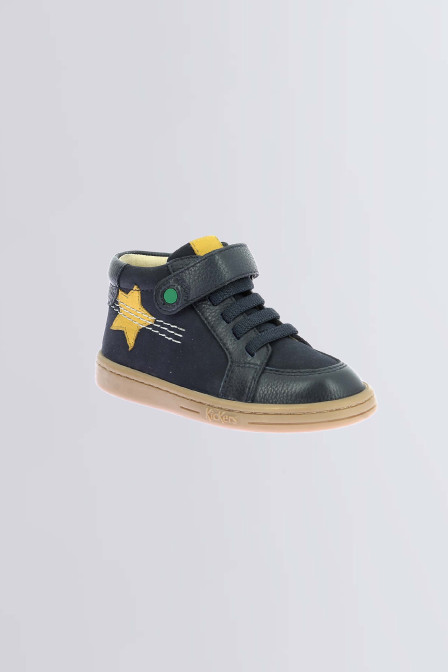 Tackstari - Bottillons marine pour garçon de la marque Kickers  - Kids & Co © Officiel Tackstari - Bottillons marine pour garçon de la marque Kickers  - Kids & Co © Officiel