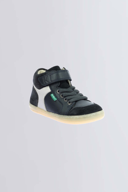 Kickbaryl - Sneakers hautes marine pour garçon de la marque Kickers  - Kids & Co © Officiel Kickbaryl - Sneakers hautes marine pour garçon de la marque Kickers  - Kids & Co © Officiel