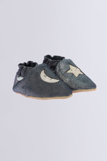 Circus Style - Chaussons marine pour fille de la marque Robeez  - Kids & Co © Officiel Circus Style - Chaussons marine pour fille de la marque Robeez  - Kids & Co © Officiel