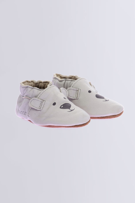 Sweety Bear gris clair - chaussons pour fille et garçon - Kids & Co © Sweety Bear gris clair - chaussons pour fille et garçon - Kids & Co ©